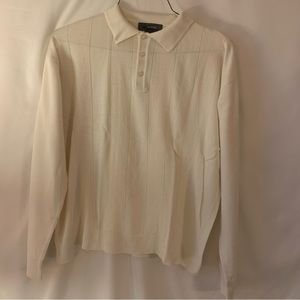 LeMonde Homme Couture Mens Three Button Sweater